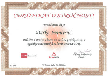 Sertifikat_o_strucnosti_za_poslove_projektovanja_i_ugradnje_automatskih_zalivnih_sistema_toro
